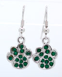 Paw Print Earrings New - DANGLE