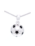 Soccer Ball Necklace - Half Ball