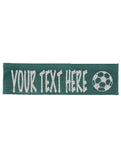 Custom Soccer Headband (Cotton/Lycra) - Sparkle Letters!
