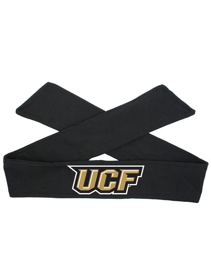 UCF Tie Headband - Black/Full Color Logo