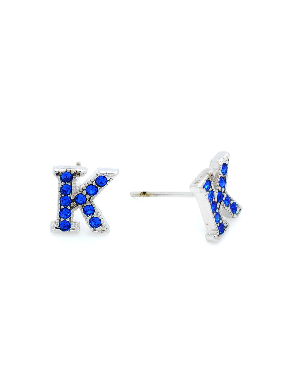 K Post Earrings - Royal