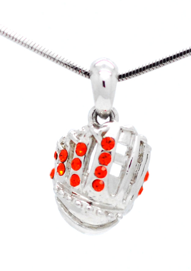 Baseball/Softball Glove Necklace - Mini