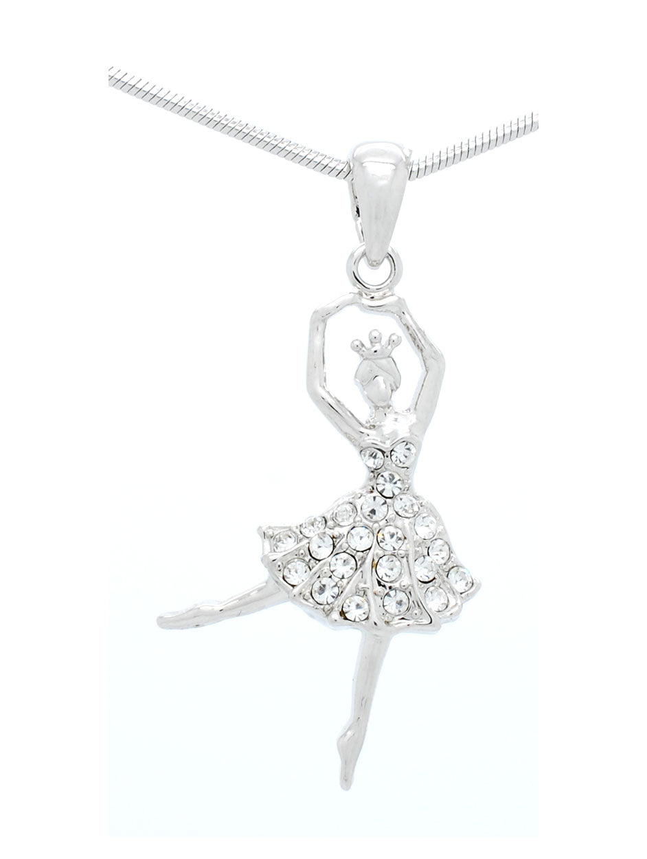 Ballerina Dancer Necklace - Mini
