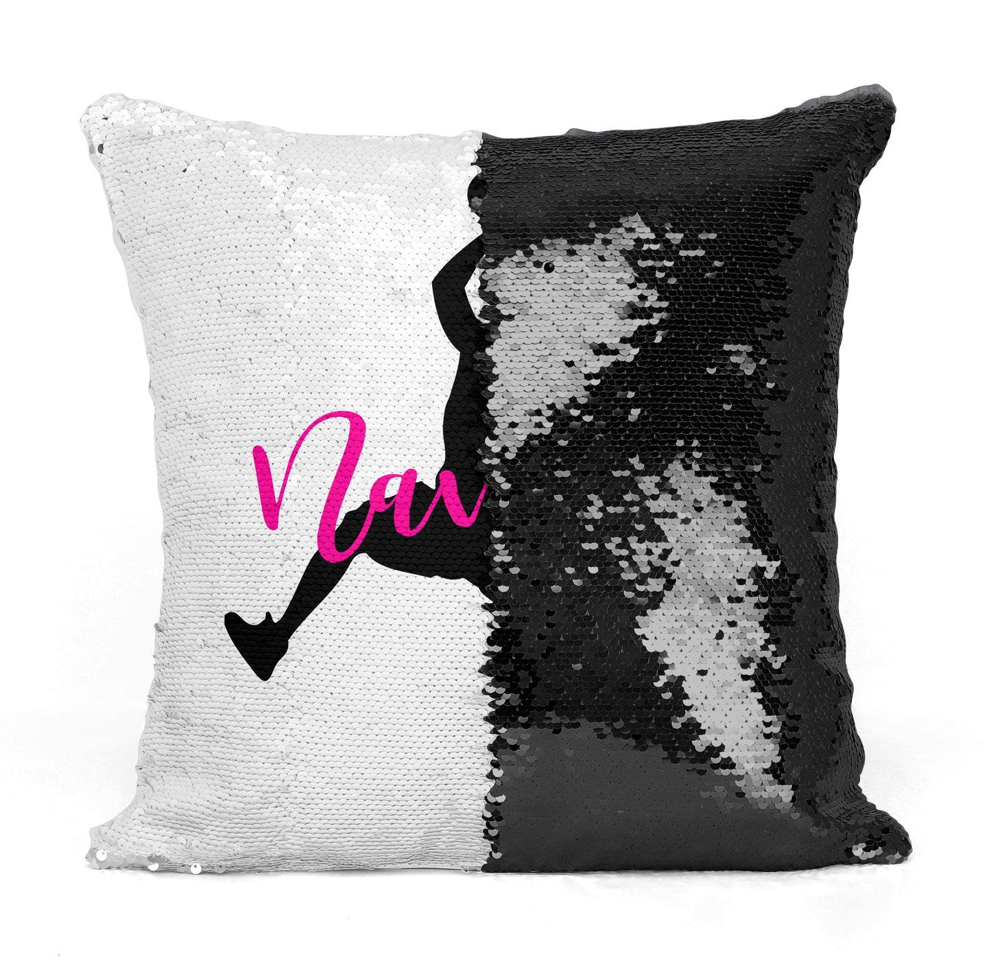 Personalized Basketball Sequin Mermaid Flip Pillow With Choice of Image