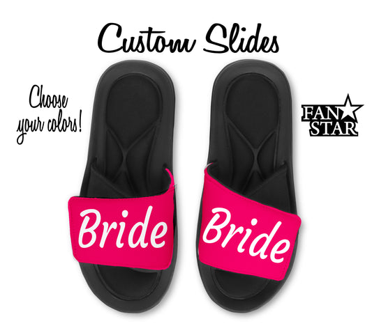 Bride Slides, Customize to Match Wedding Colors