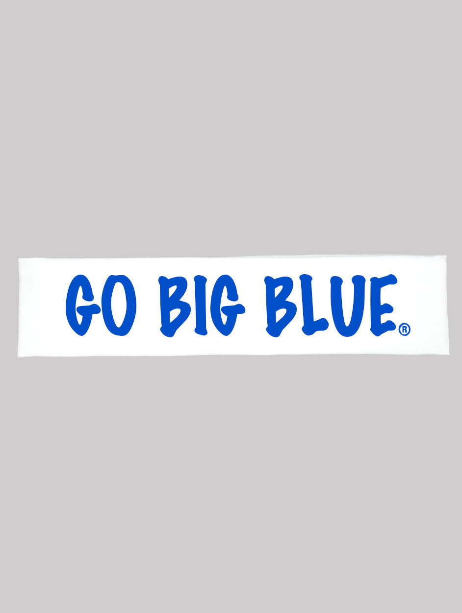 Kentucky "Go Big Blue" Cotton Headband - Choose Your Style