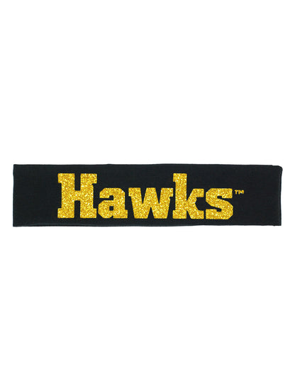 Iowa "Hawks" Cotton Headbands - Choose Your Style