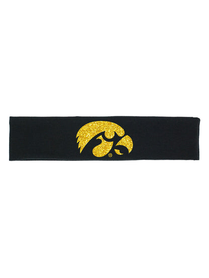Iowa "Hawkeye Logo" Cotton Headbands - Choose Your Style