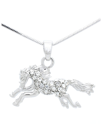 Horse Necklace Jumping