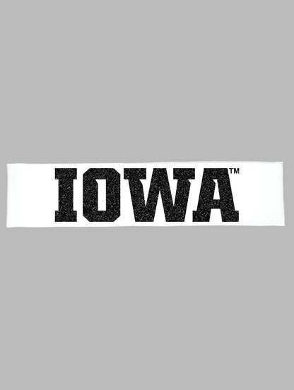 Iowa "IOWA" Cotton Headbands - Choose Your Style