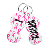 Pink Ribbon Chapstick Holder