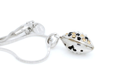 UCF Mini Football Necklace & Earring Set