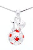 Soccer Necklace Love