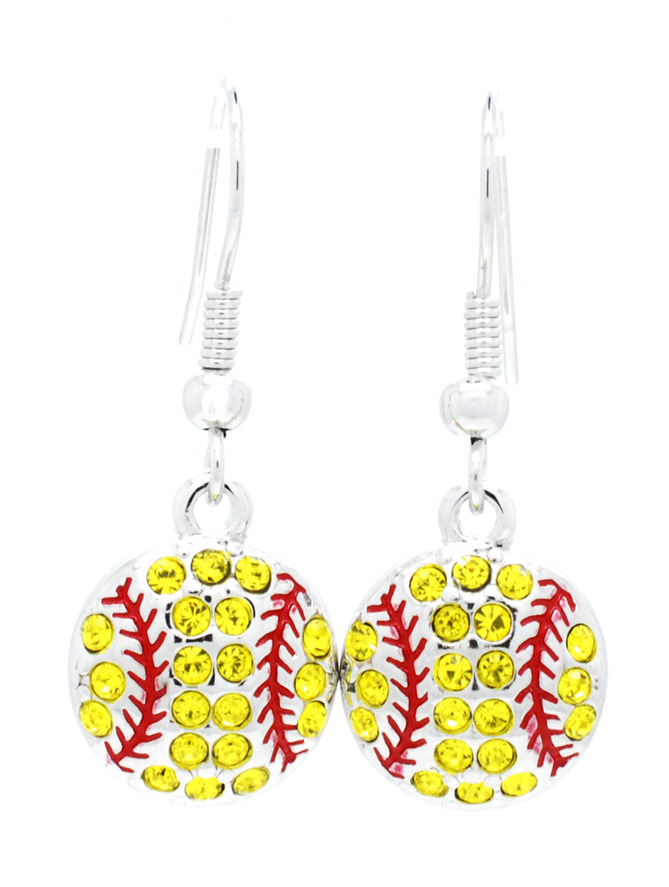 Baseball/Softball DANGLE Earrings - Large