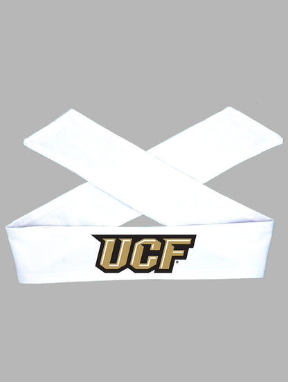 UCF Tie Headband - White/Full Color