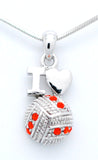 Volleyball LOVE Necklace