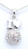 Volleyball LOVE Necklace