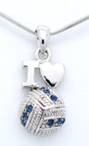 Volleyball LOVE Necklace