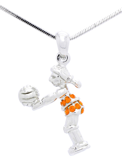 Volleyball Player Necklace