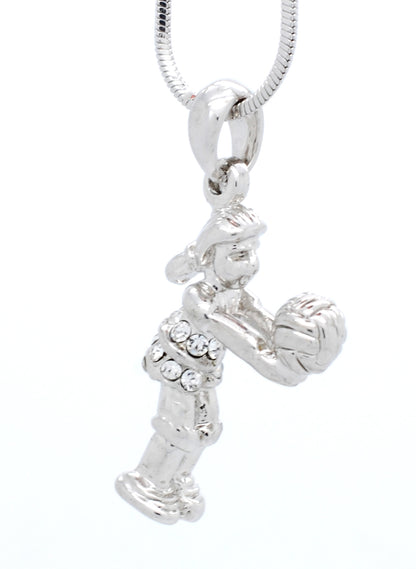 Volleyball Player Necklace