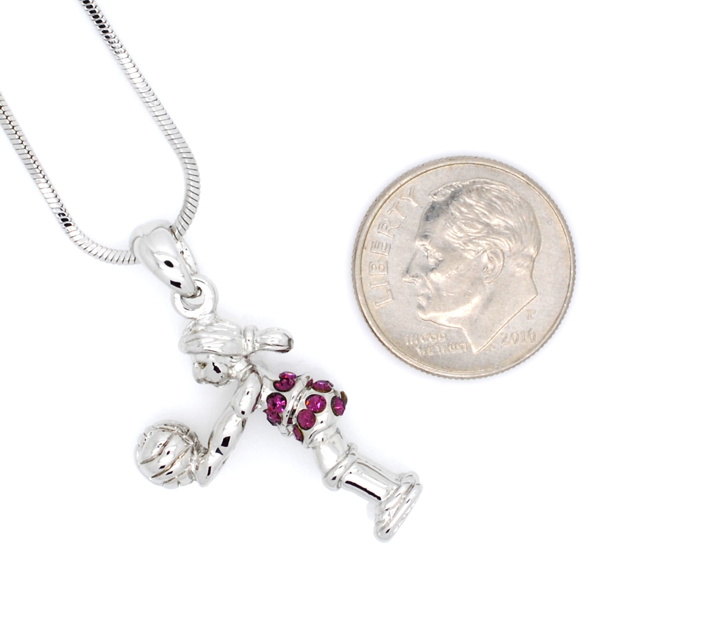 Volleyball Player Necklace